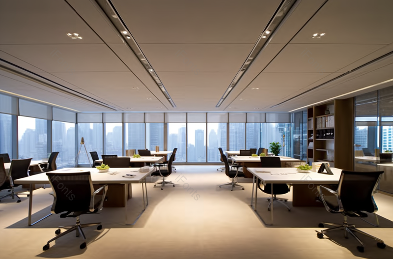 办公大楼里的集体办公室摄影图,高清,摄影图,摄影图片,图片大全,摄影图免费下载